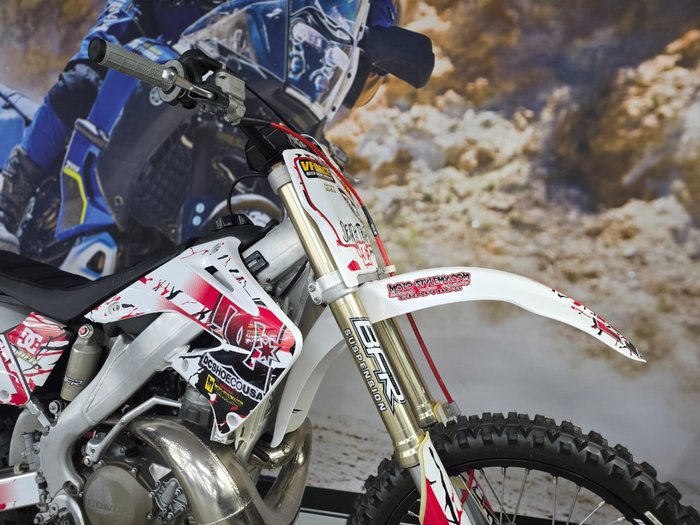 2007 Honda CR250R WHITE