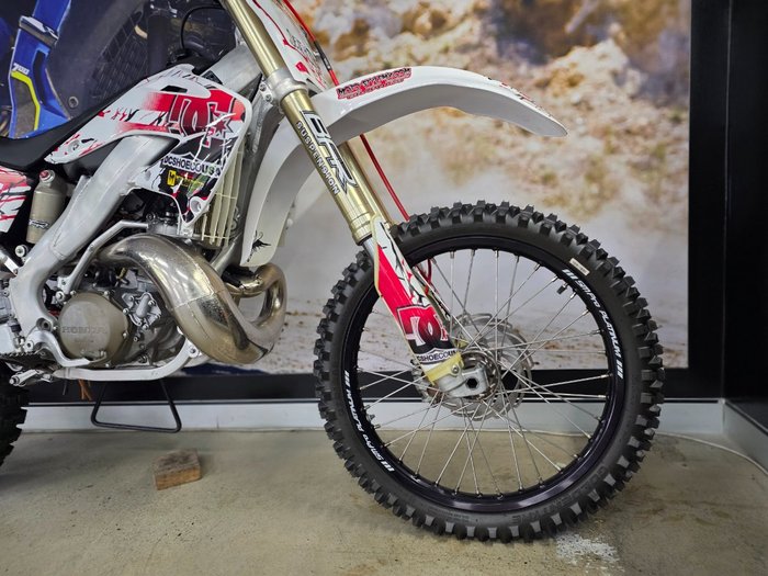 2007 Honda CR250R WHITE