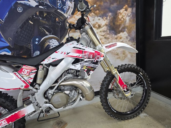 2007 Honda CR250R WHITE