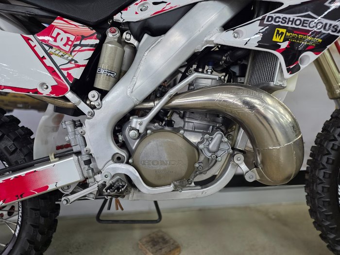 2007 Honda CR250R WHITE