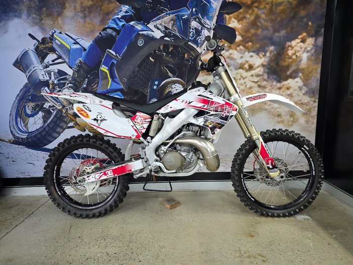 2007 Honda CR250R WHITE