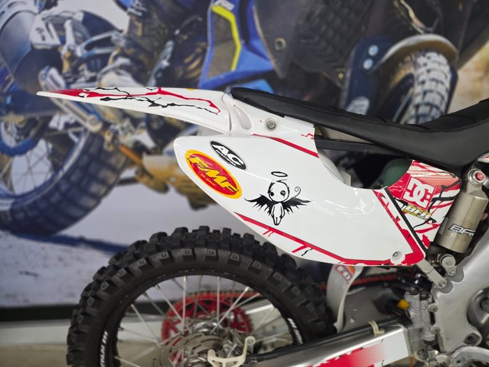2007 Honda CR250R WHITE