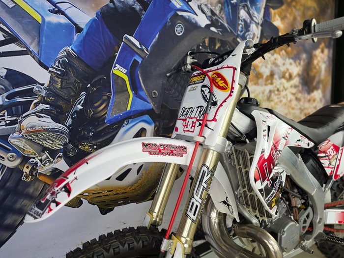 2007 Honda CR250R WHITE