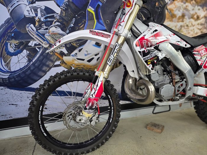 2007 Honda CR250R WHITE