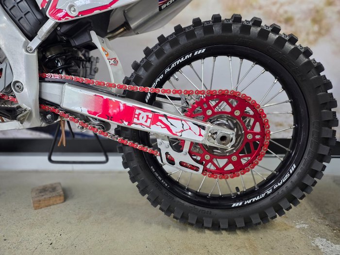 2007 Honda CR250R WHITE