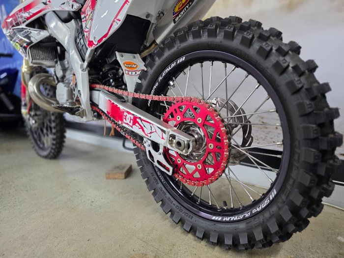 2007 Honda CR250R WHITE