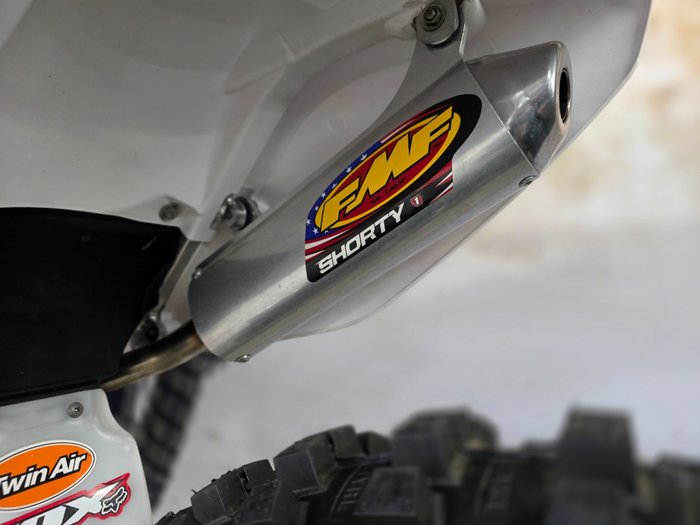 2007 Honda CR250R WHITE