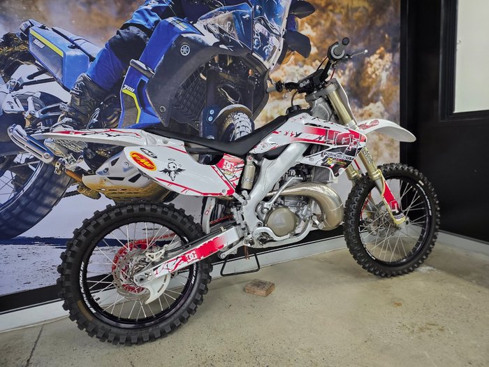 2007 Honda CR250R WHITE