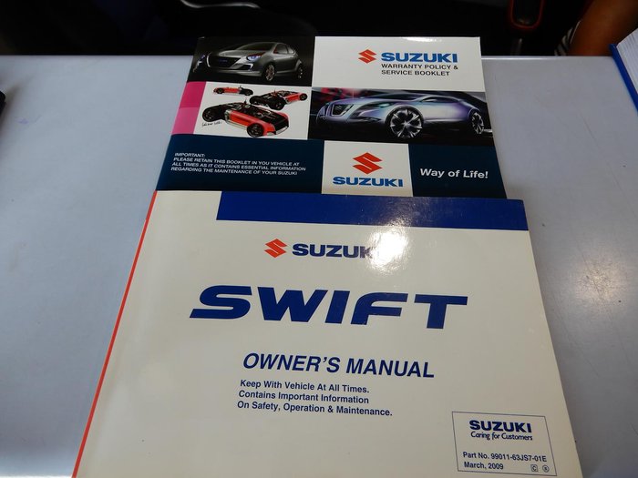 2009 Suzuki Swift RS415 Red