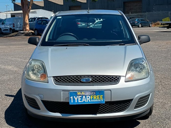 2007 Ford Fiesta LX WQ Moondust Silver