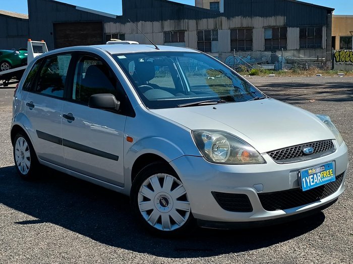2007 Ford Fiesta LX WQ Moondust Silver