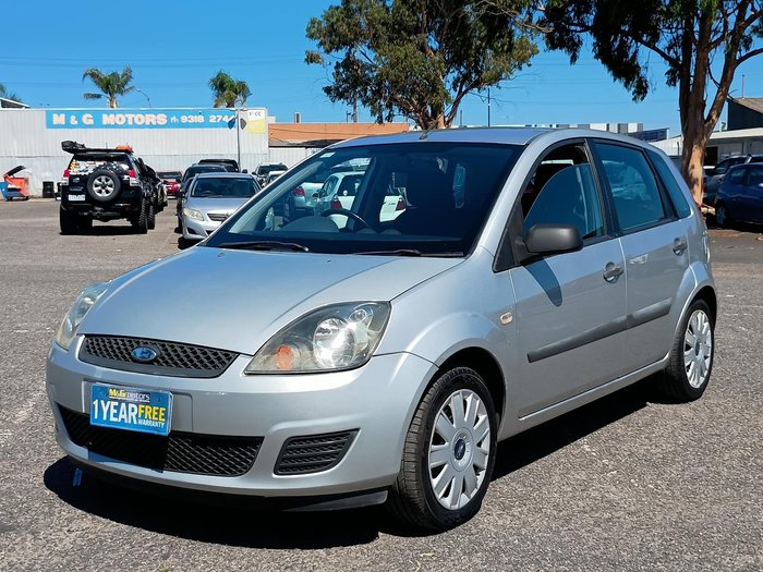 2007 Ford Fiesta LX WQ Moondust Silver