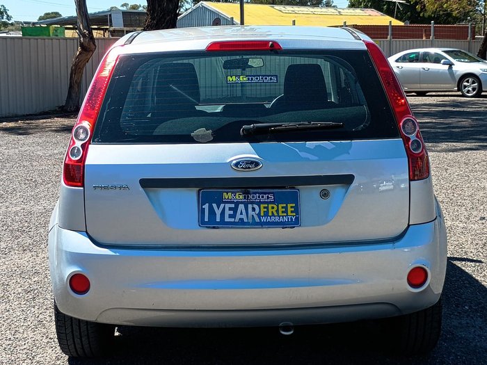 2007 Ford Fiesta LX WQ Moondust Silver
