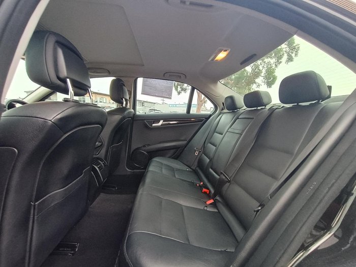 2012 Mercedes-Benz C-Class C250 BlueEFFICIENCY Avantgarde W204 MY12 Black