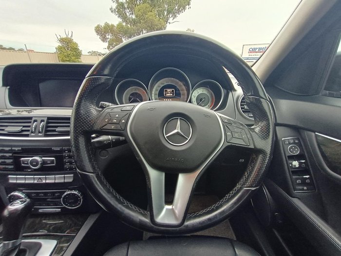 2012 Mercedes-Benz C-Class C250 BlueEFFICIENCY Avantgarde W204 MY12 Black