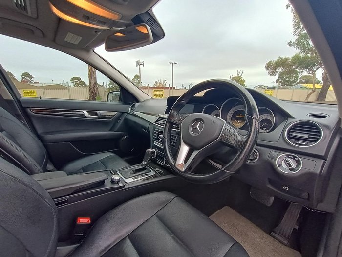 2012 Mercedes-Benz C-Class C250 BlueEFFICIENCY Avantgarde W204 MY12 Black