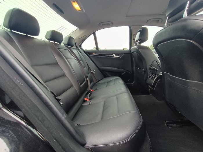 2012 Mercedes-Benz C-Class C250 BlueEFFICIENCY Avantgarde W204 MY12 Black