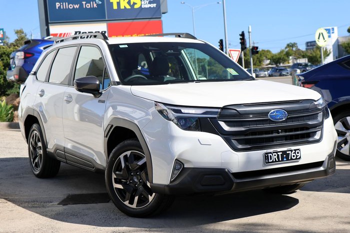 2025 Subaru Forester Hybrid S6 MY26 AWD Crystal White
