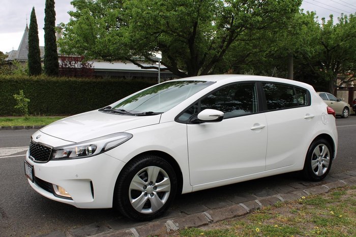 2017 Kia Cerato S YD MY18 Clear White