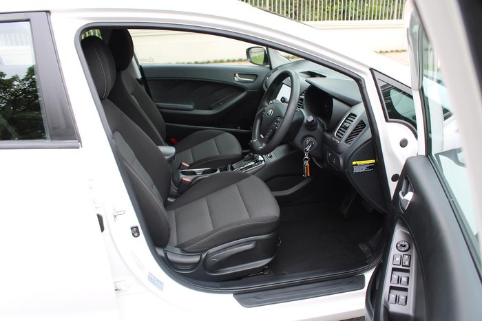 2017 Kia Cerato S YD MY18 Clear White
