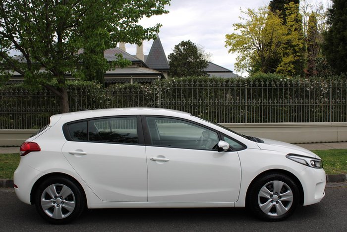 2017 Kia Cerato S YD MY18 Clear White