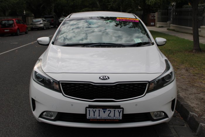2017 Kia Cerato S YD MY18 Clear White