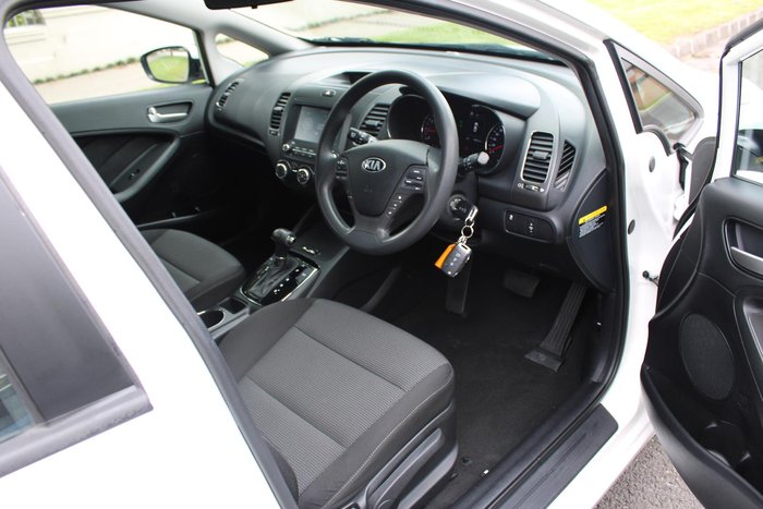 2017 Kia Cerato S YD MY18 Clear White