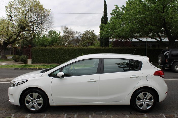 2017 Kia Cerato S YD MY18 Clear White