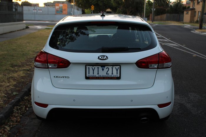 2017 Kia Cerato S YD MY18 Clear White