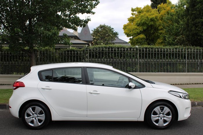 2017 Kia Cerato S YD MY18 Clear White