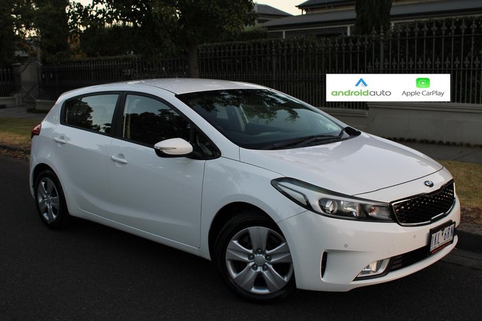 2017 Kia Cerato S YD MY18 Clear White
