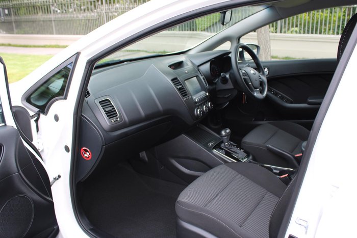 2017 Kia Cerato S YD MY18 Clear White