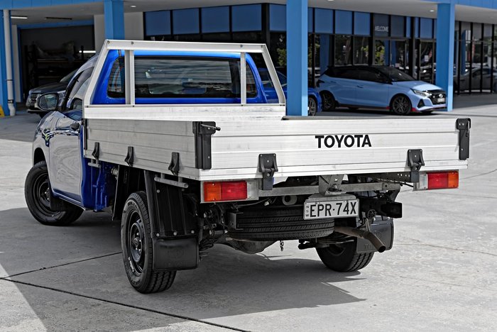 2021 Toyota Hilux Workmate TGN121R 4x2 Nebula Blue