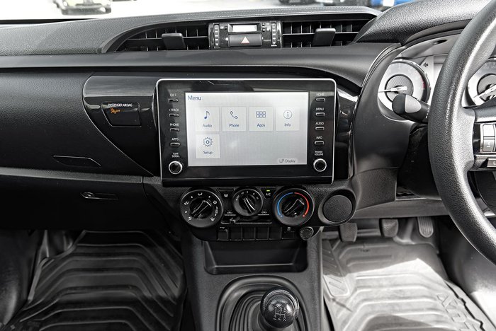 2021 Toyota Hilux Workmate TGN121R 4x2 Nebula Blue