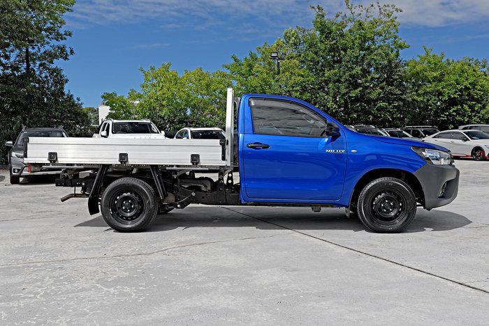 2021 Toyota Hilux Workmate TGN121R 4x2 Nebula Blue