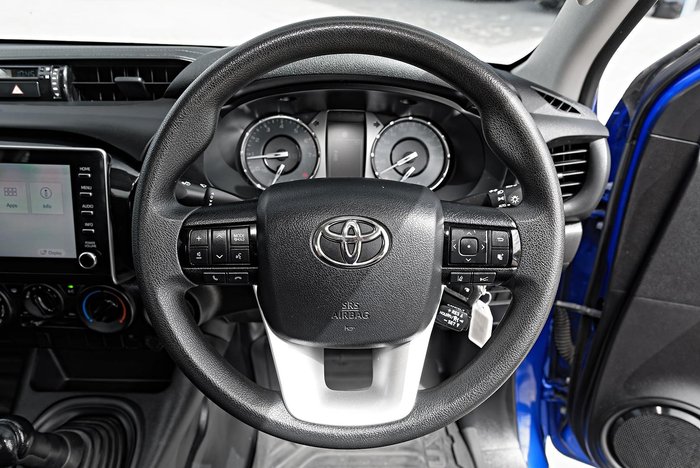 2021 Toyota Hilux Workmate TGN121R 4x2 Nebula Blue
