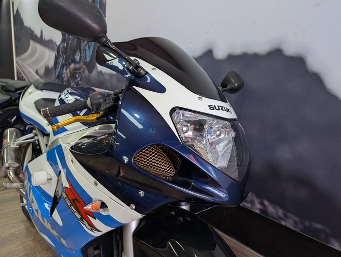 2001 Suzuki GSX-R600 BLUE