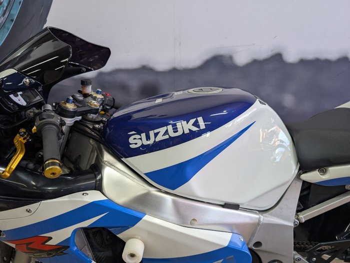 2001 Suzuki GSX-R600 BLUE