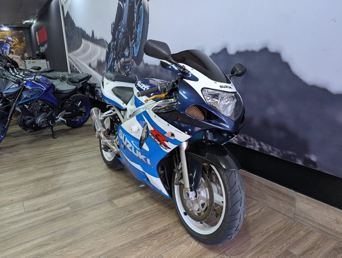 2001 Suzuki GSX-R600 BLUE