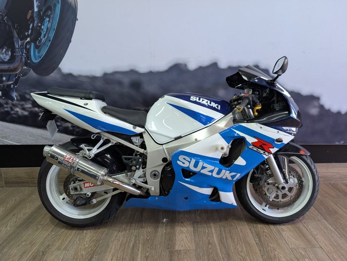 2001 Suzuki GSX-R600 BLUE