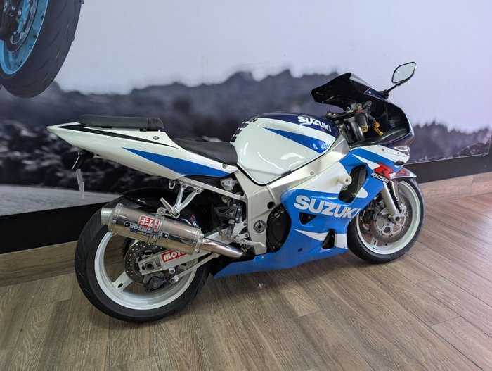 2001 Suzuki GSX-R600 BLUE