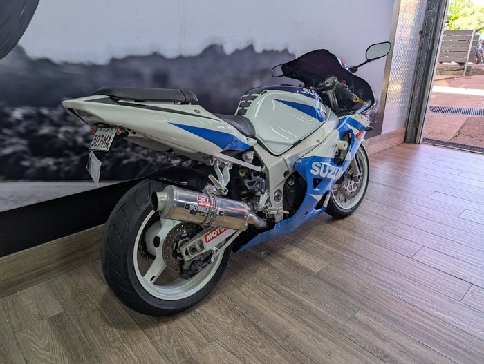 2001 Suzuki GSX-R600 BLUE