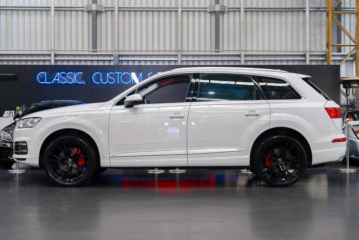 2019 Audi Q7 45 TDI 4M MY19 Four Wheel Drive Glacier White