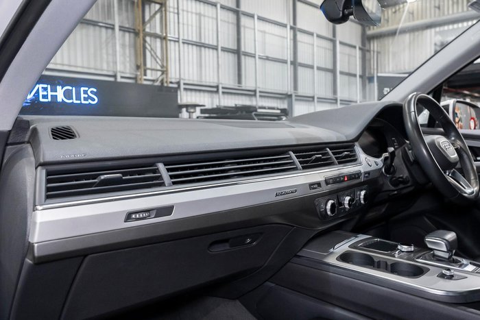 2019 Audi Q7 45 TDI 4M MY19 Four Wheel Drive Glacier White