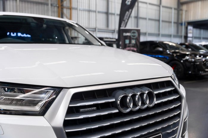 2019 Audi Q7 45 TDI 4M MY19 Four Wheel Drive Glacier White