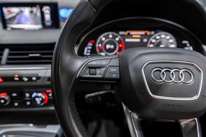 2019 Audi Q7 45 TDI 4M MY19 Four Wheel Drive Glacier White