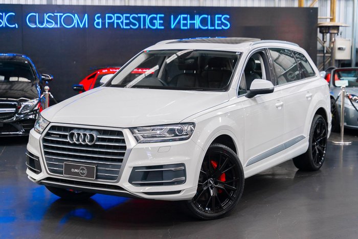 2019 Audi Q7 45 TDI 4M MY19 Four Wheel Drive Glacier White