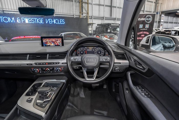 2019 Audi Q7 45 TDI 4M MY19 Four Wheel Drive Glacier White