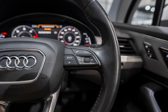 2019 Audi Q7 45 TDI 4M MY19 Four Wheel Drive Glacier White