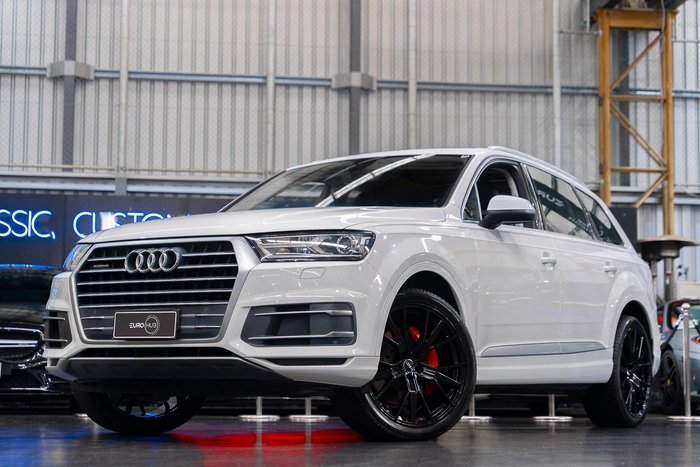 2019 Audi Q7 45 TDI 4M MY19 Four Wheel Drive Glacier White